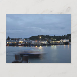 Oban Harbour Postkarte
