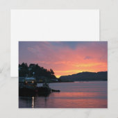 Oban Harbour, Schottland Postkarte (Vorne/Hinten)
