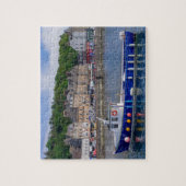 Oban Port Scotland Fishing Boat Sea Travel Puzzle (Vertikal)