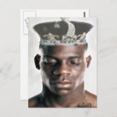 OBATALA ORISHA BY LIZ LOZ POSTKARTE (Vorne/Hinten)