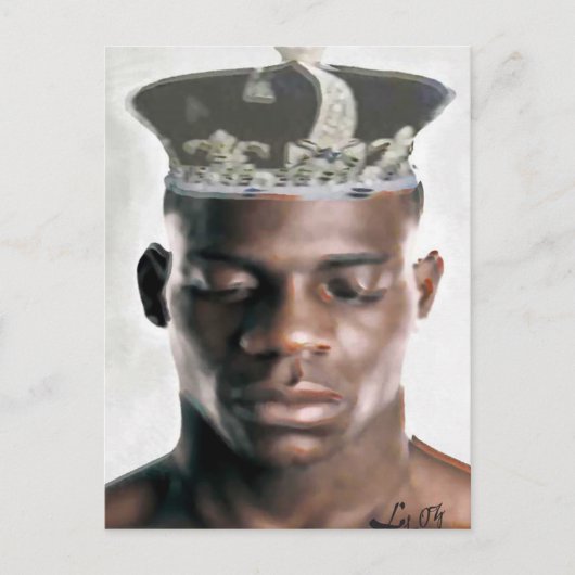 OBATALA ORISHA BY LIZ LOZ POSTKARTE (Vorderseite)