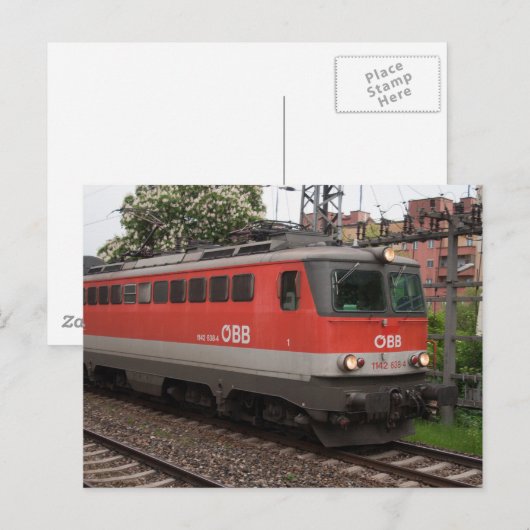ÖBB 1142 638-4 POSTKARTE (Vorne/Hinten)