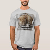 Obdachlose Katzen T-Shirt (Vorderseite)