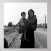 Obdachlose Mutter und Kind - 1939 Poster (Vorne)