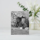 Obdachlose und Arbeitslose 1938 Feiertagspostkarte (Stehend Vorderseite)