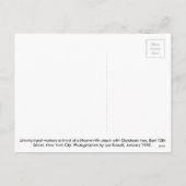 Obdachlose und Arbeitslose 1938 Feiertagspostkarte (Rückseite)