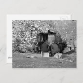 Obdachlose und Arbeitslose 1938 Postkarte (Vorne/Hinten)