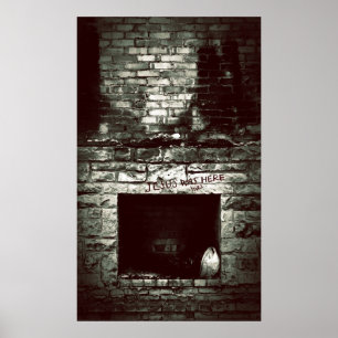 Obdachloser Jesus Poster