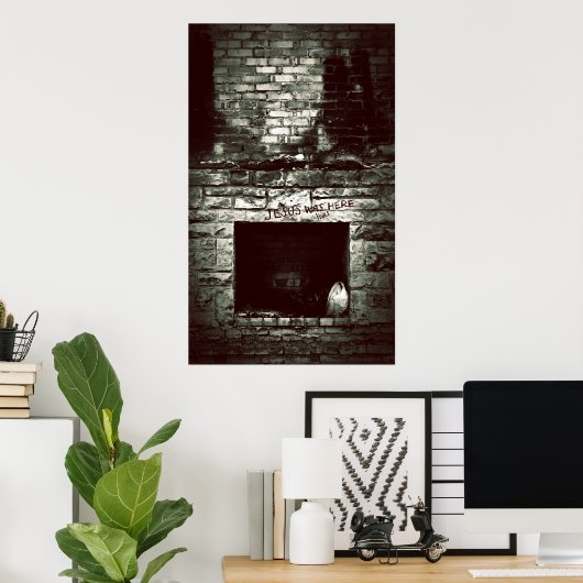 Obdachloser Jesus Poster (Heimbüro)