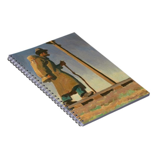 Obdachloser Mann von Maynard Dixon Notizblock (Rechte Seite)