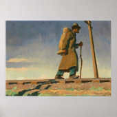 Obdachloser Mann von Maynard Dixon Poster (Vorne)