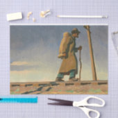 Obdachloser Mann von Maynard Dixon Seidenpapier (Handwerk)