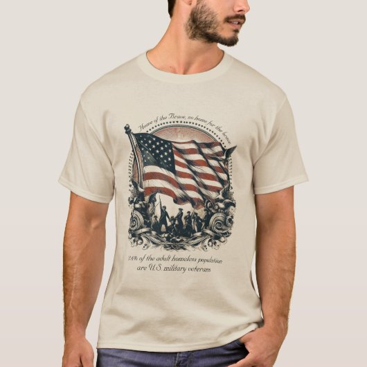 Obdachloser T - Shirt (Vorderseite)