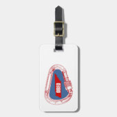 Obed Climbing Carabiner Gepäckanhänger (Vorderseite vertikal)