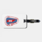 Obed Climbing Carabiner Gepäckanhänger (Rückseite horizontal)
