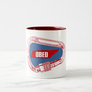 Obed-Kletterkarabiner Zweifarbige Tasse