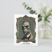 Obed Marsh Founder of the Esoteric Order of Dagon Postkarte (Stehend Vorderseite)