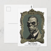 Obed Marsh Founder of the Esoteric Order of Dagon Postkarte (Vorne/Hinten)