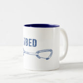 Obed Rock Climbing Quickdraw Zweifarbige Tasse (VorderseiteRechts)