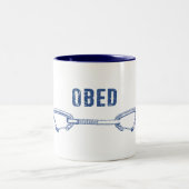 Obed Rock Climbing Quickdraw Zweifarbige Tasse (Mittel)