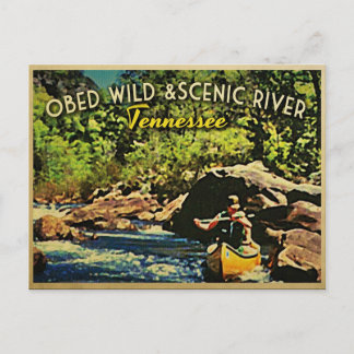 Obed Wild Landschaftlich River Tennessee Postkarte