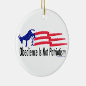 Obedience Patriotismus Keramikornament (Rechts)