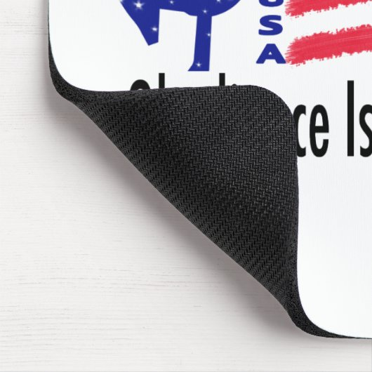 Obedience Patriotismus Mousepad (Ecke)
