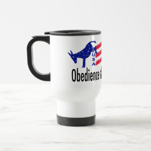 Obedience Patriotismus Reisebecher