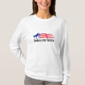 Obedience Patriotismus T-Shirt (Vorderseite)