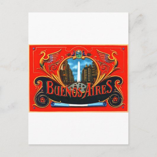 Obelisco firulete postkarte (Vorderseite)