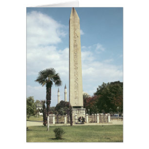 Obelisk, Theodosius I, mit römischer Basis