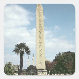 Obelisk, Theodosius I, mit römischer Basis Quadratischer Aufkleber