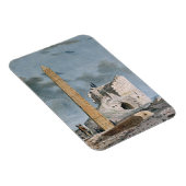 Obelisk von Cleopatra (ohne Papier) Magnet (Rechte Seite)