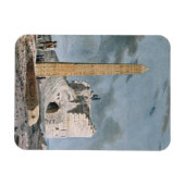 Obelisk von Cleopatra (ohne Papier) Magnet (Horizontal)