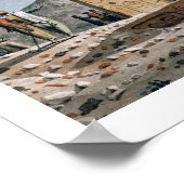 Obelisk von Cleopatra (ohne Papier) Poster (Ecke)