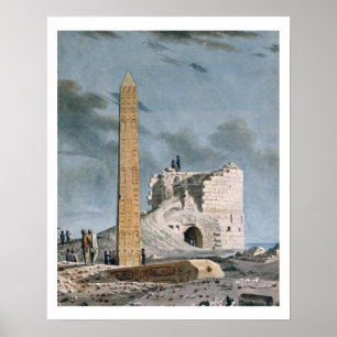 Obelisk von Cleopatra (ohne Papier) Poster
