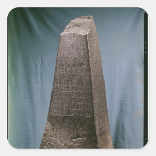 Obelisk von Manishtusu von Susa, c.2270 v. Chr. Quadratischer Aufkleber