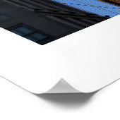 Oben am Chrysler-Gebäude, seltene Bäume Poster (Ecke)