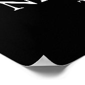 Oben am Chrysler-Gebäude, seltene Bäume Poster (Ecke)