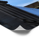 Oben am Chrysler-Gebäude, seltene Bäume Poster (Ecke)