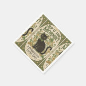Oben am Morgen - St. Patrick's Day Serviette (Ecke)