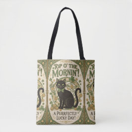 Oben am Morgen - St. Patrick's Day Tasche