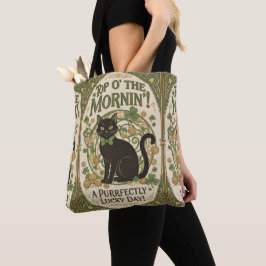 Oben am Morgen - St. Patrick's Day Tasche