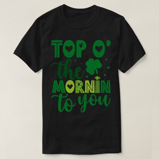 Oben am Morgen T-Shirt (Design vorne)
