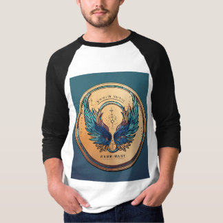 "Oben aufsteigen: Adler Print T - Shirt" T-Shirt