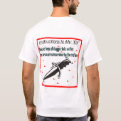 Oben brechen - tadeln Sie sie! T-Shirt (Rückseite)