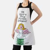 Oben diese schöne Jahreszeit! - Schürze (InSitu)