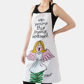 Oben diese schöne Jahreszeit! - Schürze (InSitu)