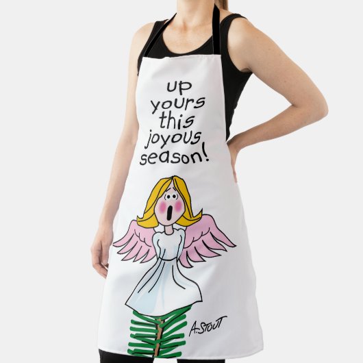 Oben diese schöne Jahreszeit! - Schürze (InSitu)