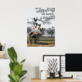 Oben drauf poster (Heimbüro)